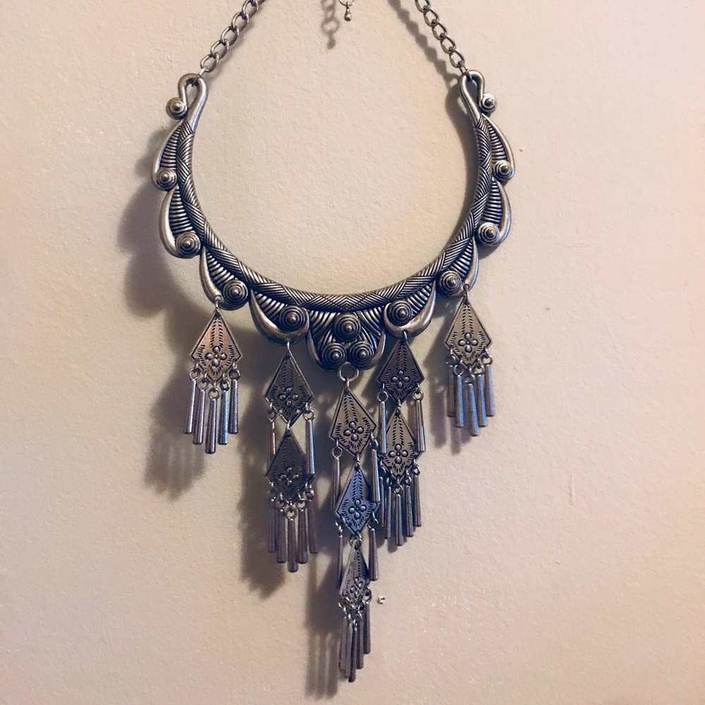 Silver necklace